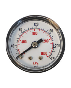 Toolex 1600KPABACK Gauge 1600Kpa 38mm 1-8