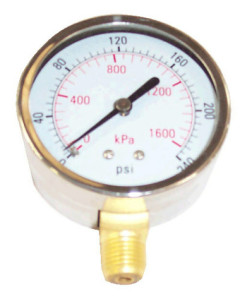 Toolex  Gauge 1600Kpa 63mm Std Bot 1-4