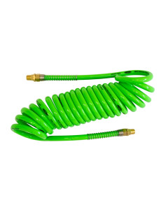 Air Hose Recoil High-Vis PU 10mm x 6.5mm - 5m Length