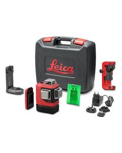 LINO L6G-1 Li-ion 3x360° Green Beam Multi Line Laser Combo Kit With Wall Mount And Rugged Case