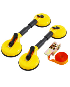 Toolex S-001 Suction Cup Kit-Double W-Strap