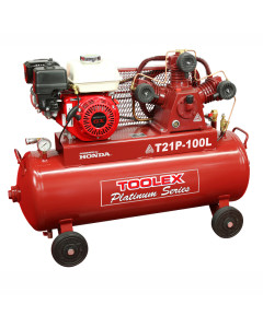 Air Compressor 100L 6.5Hp Petrol Honda T21P-100L