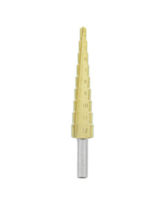 Toolex 11001T05 Step Drill  4 To 12mm  9 Step