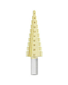 Toolex 11001T35 Step Drill  4 To 22mm  10 Step