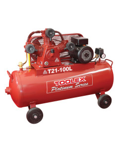 Air Compressor 3.2Hp T21-100L 240V Electric 100L Tank Fusheng Pump TA65