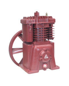 B-1 Fusheng Air Compressor 2 Stage Pump 18 Cfm 1250Rpm 213Psi 5.5 Hp Elect 9Hp Petrol