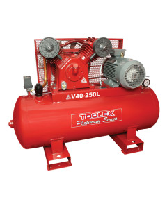 Air Compressor 7.5 Hp V40-250L 415V Electric 250L Tank Fusheng Pump VA100 145 Psi