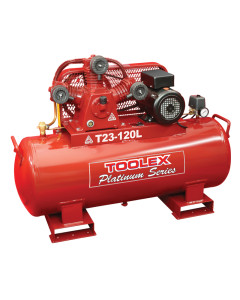 Air Compressor 3.2Hp T23 -120L 240V Electric 120L Foot Mount Tank Fusheng Pump TA65 145Psi
