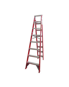Toolex FA63-207RED150KG Ladder Dual Purpose 2.4m 4.5m