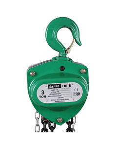 All Pro CBHS-S3.0X3.0M Chain Block Hs-S 3.0T X 3.0M