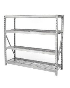 Racking 4 Shelf 364Kg Per Shelf 195.5Wx61Dx183H cm Gross weight 68kg