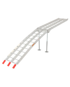 Toolex  Loading Ramp Fold Up Aluminium