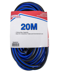 Extension Lead 20m 15AMP Cable Heavy Duty