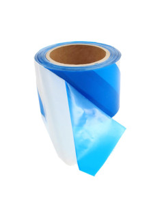 Toolex CL-2BLUEWHITE Safety Tape Blue White 75mm