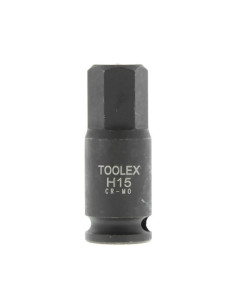 Toolex X3H15M Socket Inhex 15mm (Metric)