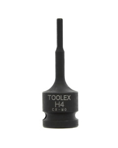 Toolex X4H04M Socket Inhex 4mm (Metric)