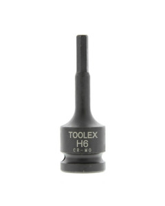 Toolex X4H06M Socket Inhex 6mm (Metric)
