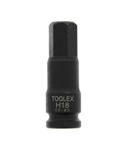 Toolex X4H18M Socket Inhex 18mm (Metric)
