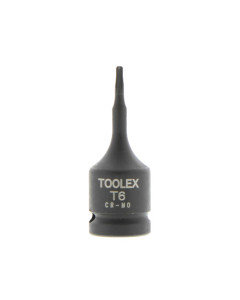 Toolex 64701006 Socket Torx T6 Male 1-4