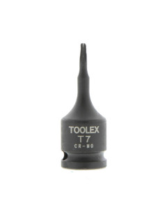 Toolex 64701007 Socket Torx T7 Male 1-4
