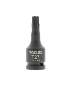 Toolex  Socket Torx T27 Male 1-4