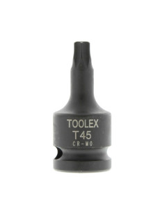 Toolex 64721045 Socket Torx T45 Male 1-2