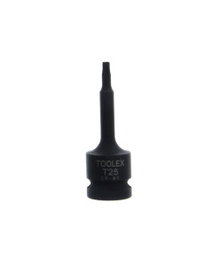Toolex 64722025 Socket Torx T25 Male 1-2"