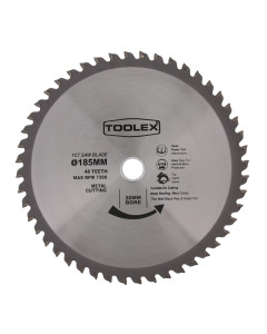 Toolex  Circular Saw Blade185MM 48TH M