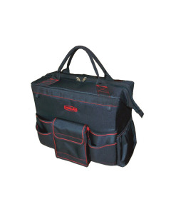 Bag Carry & Site 450 x 240 x 510 Nylon Tool Bag 24 Pockets Telescopic Handle