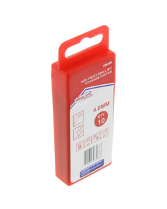Toolex  HSS Twist Drill Bit 4.0mm 10PK