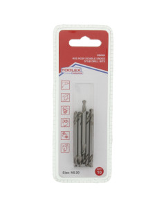 Toolex  HSS NO20 Fully Ground Stub 10P