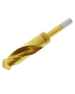 HSS Reduced Shank 25MM Twist Drill Bit M2 Ti-Nite Coated Single Poly Tube Pack