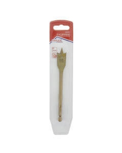 Flat Spade Bit 18MM For Prec Timber Drilling Hex Shank