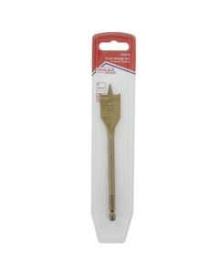 Flat Spade Bit 22MM For Prec Timber Drilling Hex Shank