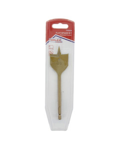 Flat Spade Bit 38MM For Prec Timber Drilling Hex Shank