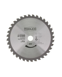 Toolex TXP18536METAL Circular Saw Blade 185mm 36T