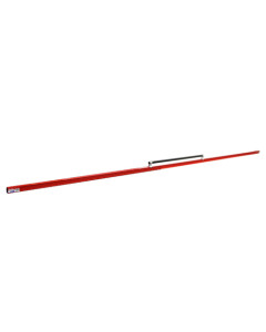 Screed Red 4800mm Aluminium Clamped Handle