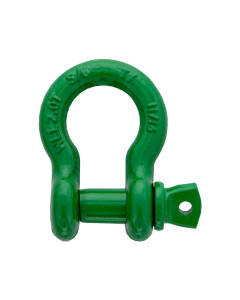 Toolex 020925GREEN Shackle Bow Screw Pin  13mm x