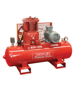 415V Air Compressor 5.5Hp B29-150L 150L Tank Fusheng Pump B2 2-Stage 175Psi