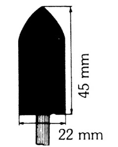 Flexovit 61463606335 A11  Mounted Point 38A30