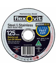 Cutting Disc 125mm Mega Inox