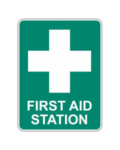 Safe One 840000 Sign First Aid Station 450 x