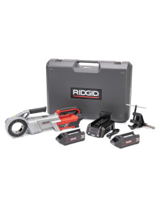 60V 4.0Ah 760 FXP Power Drive 12-R Threading Tool Kit with 692 Support Arm & Case