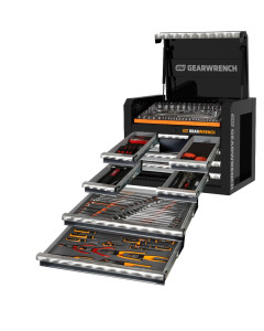 Combination Tool Kit with 7 Drawer Tool Chest - 214pce