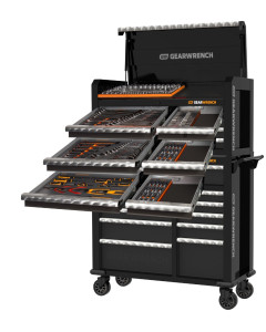 EVA Tool Kit with 8 Drawer Tool Chest & 11 Drawer Roller Cabinet - 234pce
