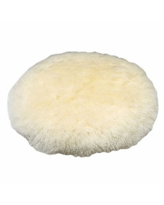 Wool Polishing Pad 140mm Hook & Loop