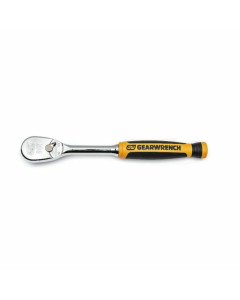 163mm 1/4" Drive 90 Tooth Cushion Grip Teardrop Ratchet