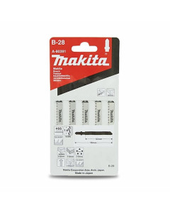 Jigsaw Blade 63mm x 16TPI HSS Bayonet B-28 - 5 Pack
