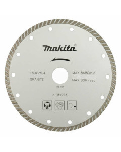 Saw Blade 180mm x 22.23mm Diamond Blade Turbo Long Life