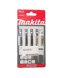 Jigsaw Blade 80mm x 8TPI HCS Makita Shank No.9 - 5 Pack